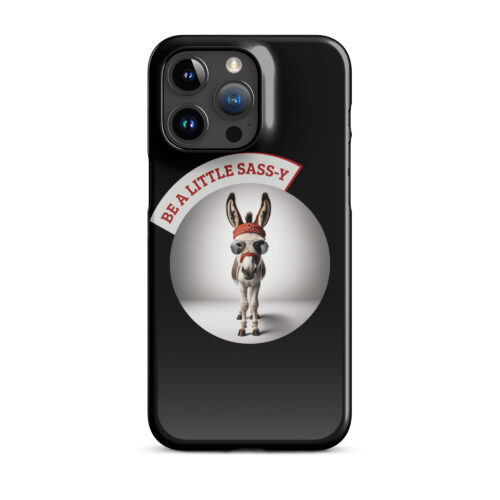 Be a Little Sassy Donkey Snap case for iPhone®